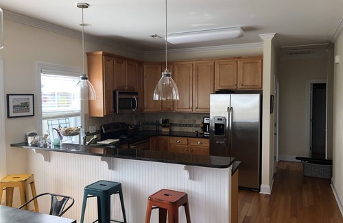 North Carolina Coast House | Beach View and beach living Walk to best beach access on Kure Beach.