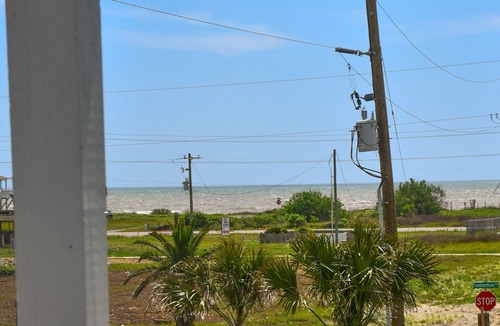 Port Bolivar Villa | Beach Villa: Ocean View, King Suite, Walk to Beach - Solo/Couple's Getaway