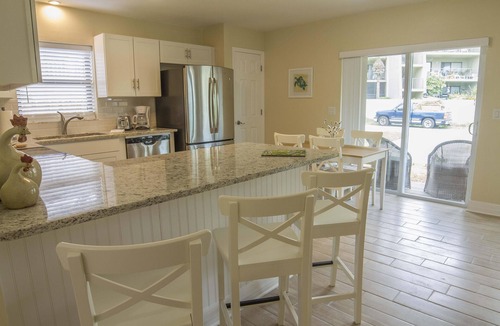 St. Augustine Beach House | Beach Villa ~ Pet Friendly ~ Fenced Yard ~ Steps to the Beach!