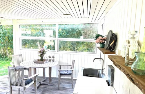 Follenslev House | Beach villa with sea view at Sejerø Bay