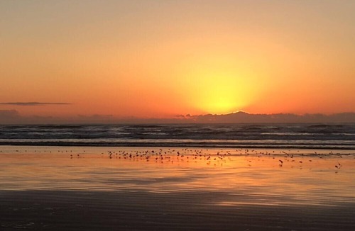 Moclips House | Beachcombers Cabin - Ocean Front with Hot Tub