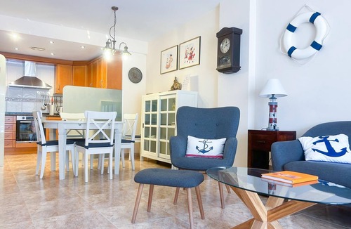 Vilanova I la Geltru Apartment | Beachfront Apartment W/Pool and Parking