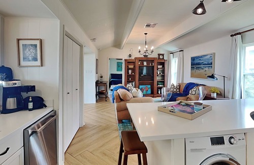 Bermuda Beach House | Beachfront Bliss Bermuda | Water Front, Beach Views, Private Patio + Fire Pit!