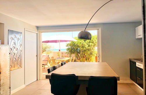 Narbonne-Plage Apartment | Beachfront Cocooning Vacation with Terrace