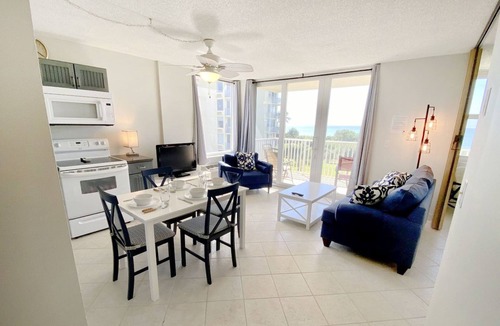 South Island Condo | Beachfront Condo with a Balcony! Estero Beach & Tennis Club #302b
