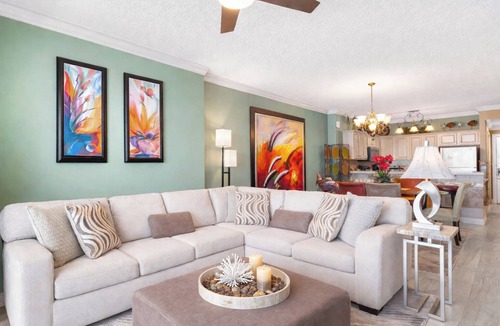 West Panama City Beach Condo | Beachfront Condo Free Beach Chairs Huge Balcony Come Relax!