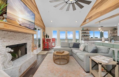 Pirates Beach House | Beachfront Designer Retreat | Pirates Beach, Galveston