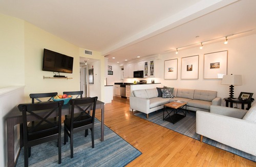 Commercial Street Condo | Beachfront, East End, 2 BR, 2BA, Private Deck, Parking, Dog Friendly