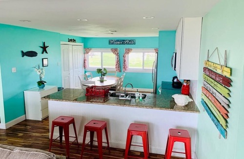 Galveston House | Beachfront Home and Hot Tub with fantastic views!