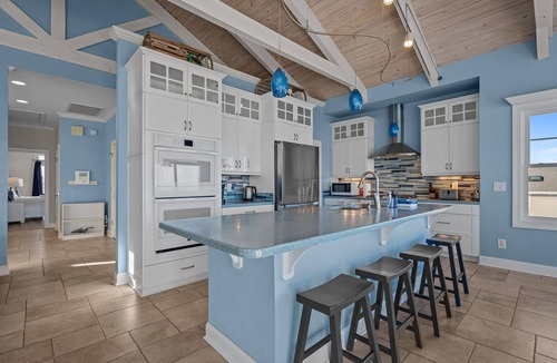 North Carolina Coast House | Beachfront Home with Elevator & Pool. Sleeps 24!