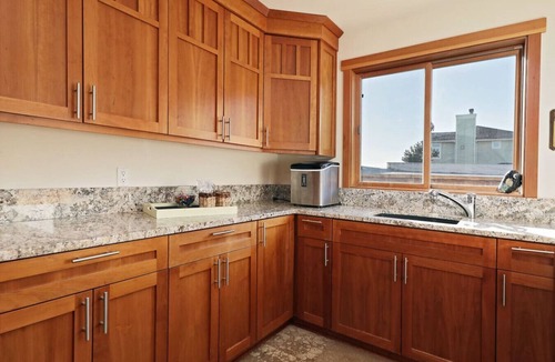 Clinton House | Beachfront I Pool & Hot Tub I Dogs OK I King Bed