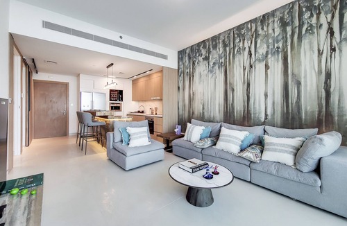 Dubai Marina Apartment | Beachfront Luxury App. Palm & See View - Pool & Privet Beach Family
