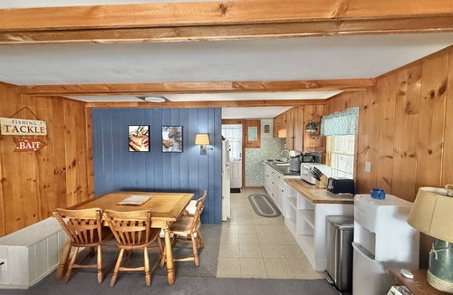 Gray Cabin | BEACHFRONT ON LITTLE SEBAGO LAKE