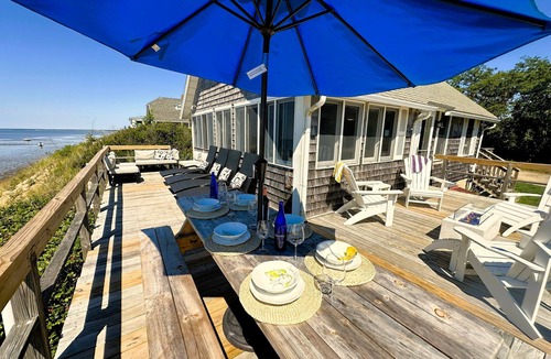 Campground Landing House | Beachfront~Seaside Sea-duction-Dog Friendly