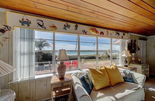 Kiska Beach House | Beachfront. Single family home. Pet-friendly.Quiet. Gorgeous sunsets from patio!