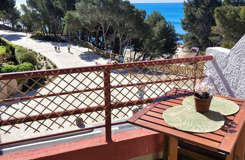 Miami Platja Apartment | Beachfront: Studio with Private Balcony