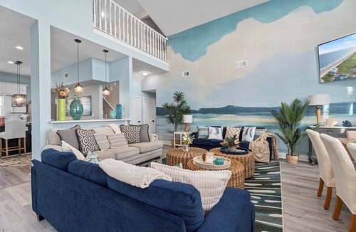 Galveston House | Beachfront | Swim Spa | Game Room | Sleeps 15