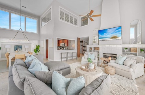 Gulf Pines House | Beachfront Townhome with Gulf Views and Shuffleboard
