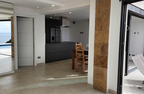 Lloret de Mar Villa | Beachfront Villa - modern seafront villa - breathtaking sea view, swimming pool
