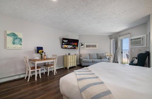Traverse City House | Beachfront Walkout Condo Pointes North Resort 2874