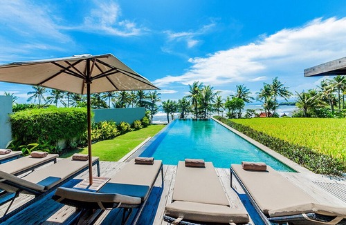 Cemagi Villa | Beachfront1, 3 Bedroom Villa, Car+Driver, Cemagi