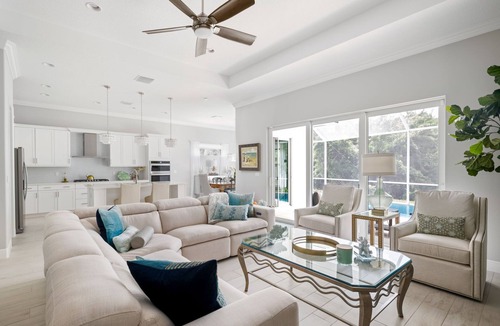 Wabasso Beach House | Beachside Bliss: 3BR, Heated Pool, Sleeps 10!
