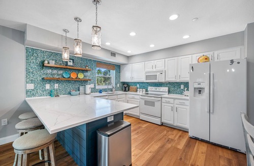 Indian Rocks Beach Condo | Beachside Villas 104A - Our Pool is OPEN!