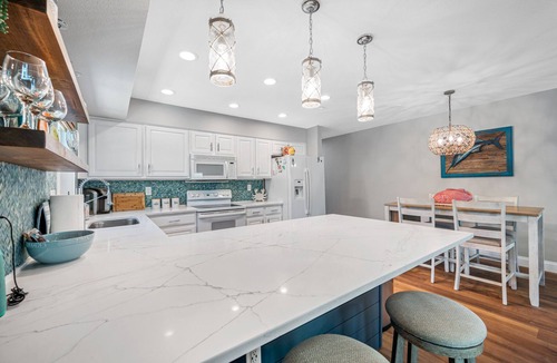 Indian Rocks Beach Condo | Beachside Villas 104A - Our Pool is OPEN!