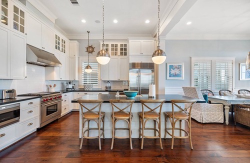 Galveston House | Beachtown - Luxury Beachfront Home - Private Pool, Elevator, Beachfront Yard