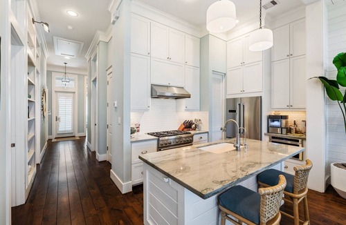 Galveston House | Beachtown - STEPS FROM BEACH - 1 Story + Elevator + Golf Cart + Pet Friendly!