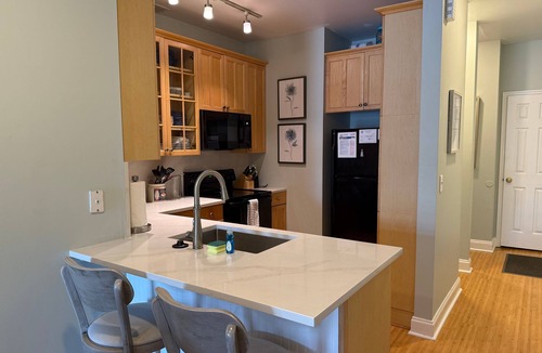 Folly Beach Condo | Beachwalk Villa 11 - Walk to Beach & Downtown Area! Partial Ocean Views