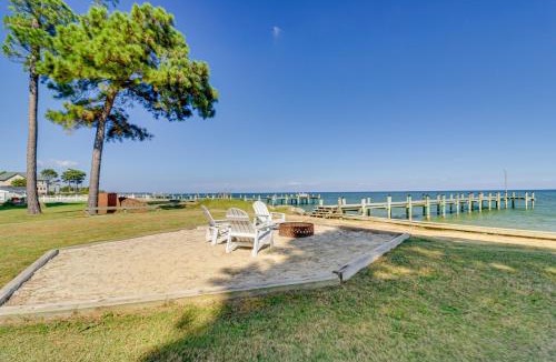 Point Lookout House | Beachy Maryland A-Frame Steps to Chesapeake Bay!