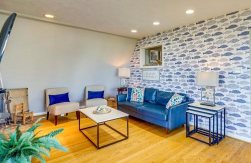 Point Lookout House | Beachy Maryland A-Frame Steps to Chesapeake Bay!