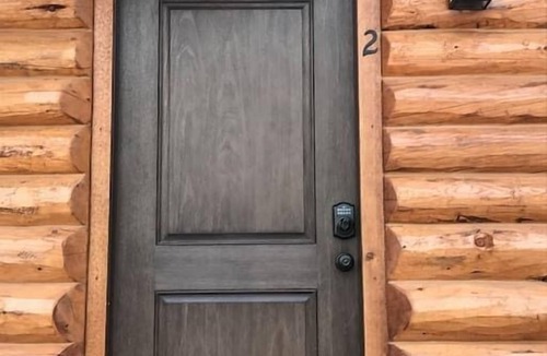 Kila Cabin | Bear Cabin at +WM Ranch Near Glacier National Park, Peaceful log cabin in the woods, yet only 20 min.