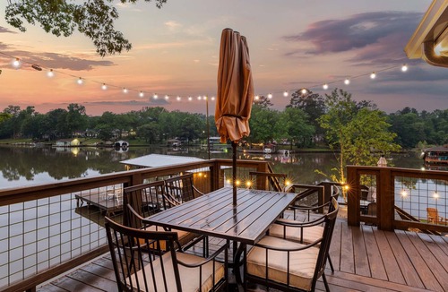 Eatonton House | Bear Creek Cottage w Private Dock, Stunning Views, Fire Pit