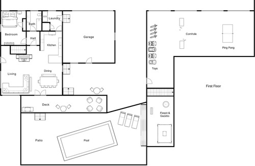 West Fork House | Bear Lodge - Log Cabin with pool - 7 Bedrooms