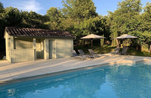 Saint-Antonin Noble Val Cottage | Beautiful stone Gite with heated pool by the river near Saint Antonin Noble Val