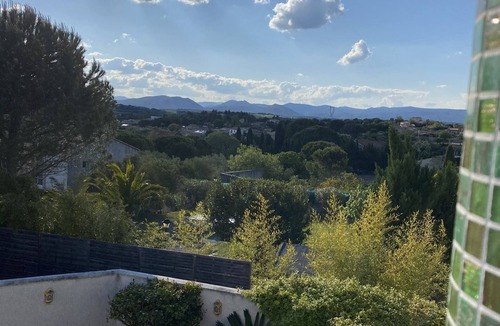 Saint-Genies-de-Fontedit Villa | Beautiful view.