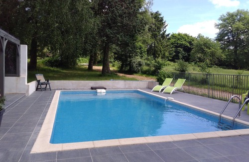Montaigut House | Beautiful modern villa with private pool surrounded by fields and forests