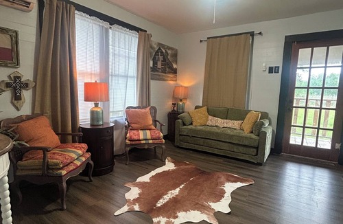 Needville Other | Beautiful 2-bedroom farmhouse with AC in charming Needville. Pet friendly