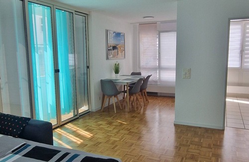 Andelfingen District Apartment | Beautiful 2 room apartment centrally and on the Rhine