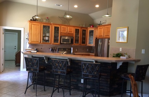 North San Antonio - SAT House | Beautiful 3 bdrm. with large tropical patio, hot tub in gated com. 268 nightly.