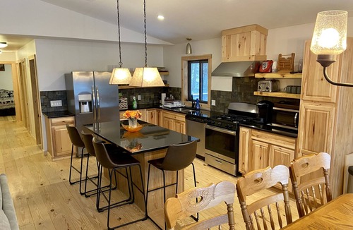 Adirondack House | Beautiful 4 BR lake front house with 100’ private beach