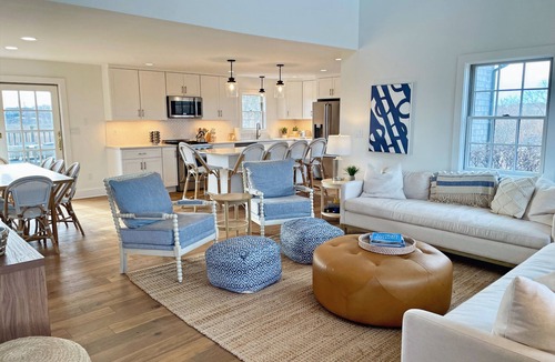 West of Town House | Beautiful 5BR with Pool. 3 Renovated Levels of Luxury. Walk to Town or Beach.