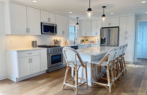 West of Town House | Beautiful 5BR with Pool. 3 Renovated Levels of Luxury. Walk to Town or Beach.