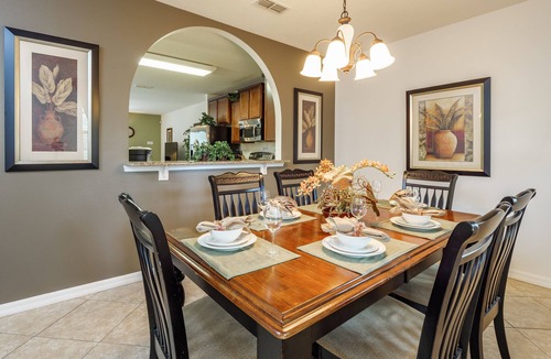 Calabria Villa | Beautiful 6 Bedroom Home, 6 Miles from Disney World, South Facing Pool