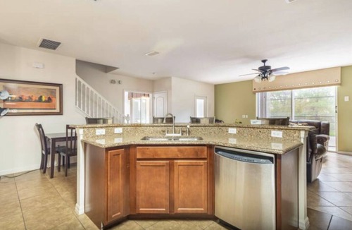 Calabria Villa | Beautiful 6 Bedroom Home, 6 Miles from Disney World, South Facing Pool