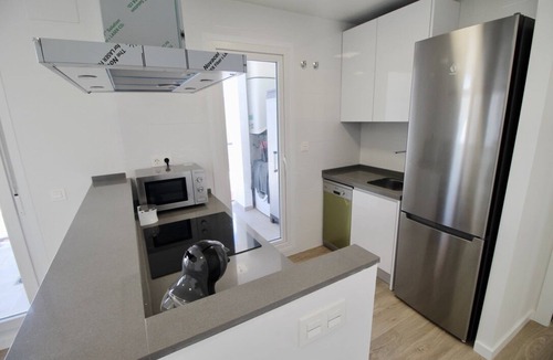 Denia Apartment | Beautiful and comfortable apartment in Denia, on the Costa Blanca, Spain with communal pool for 4 persons