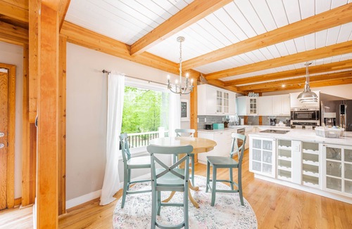 Livingston House | Beautiful and Private 6000 sqft waterfront home with private dock and hot tub!