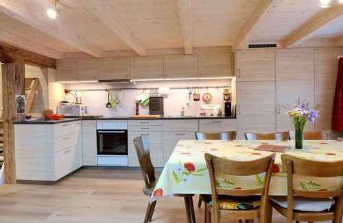 Brienzwiler Apartment | Beautiful apartment for 4 people with WIFI, TV, terrace, pets allowed and panoramic view